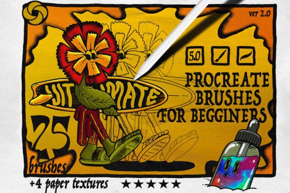 25 Procreate Brushes for Beginners