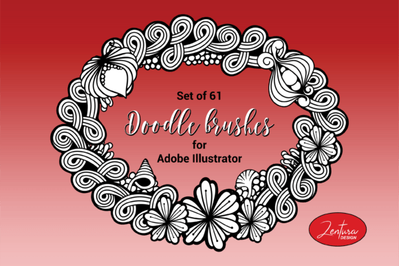 Elevate Designs with Doodle Brushes
