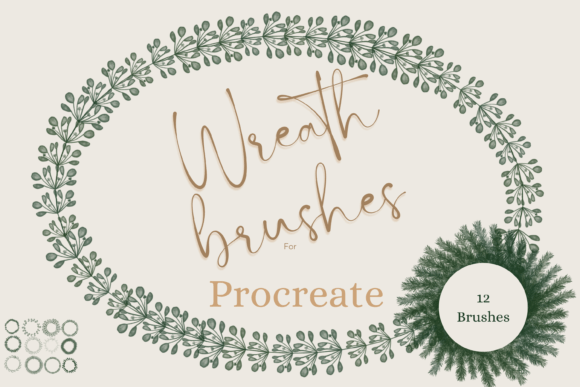 Evaluating Procreate Wreath Brushes X 12 for Digital Holiday Art
