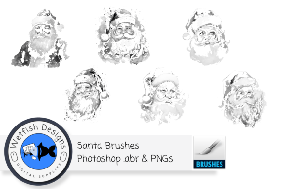Exploring the Creative Potential of 6 Christmas Santa Brushes for Digital Design