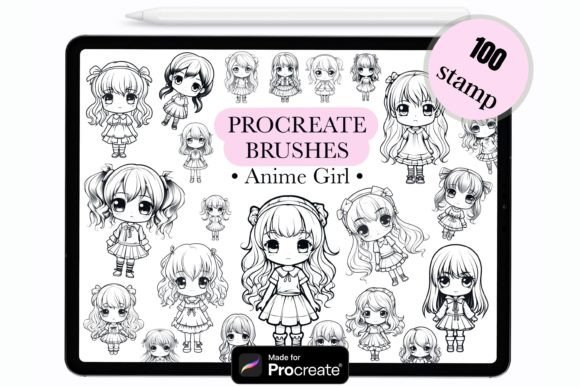 Mastering Anime Girl Procreate Stamp Brushes for Professional Digital Art