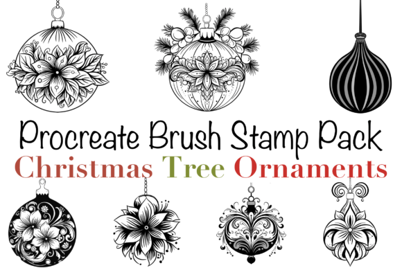Mastering Festive Design with Christmas Ornaments Brushes Procreate