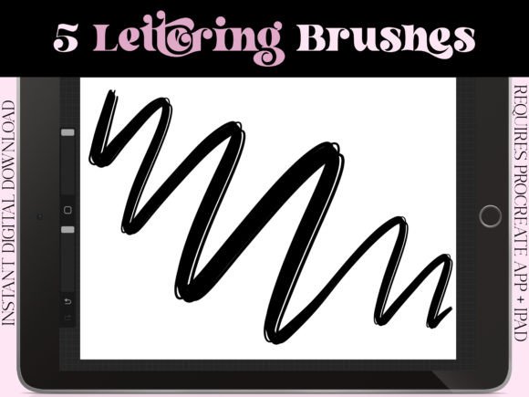 Mastering Hand Lettering with 5 Lettering Brushes for Procreate