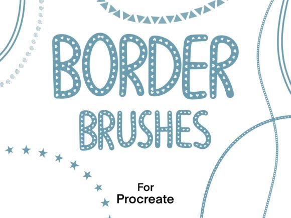 Mastering Procreate Border Brushes for Design