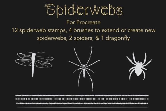 Spiderweb Stamps Brushes for Procreate: A Practical Guide for Digital Halloween Art