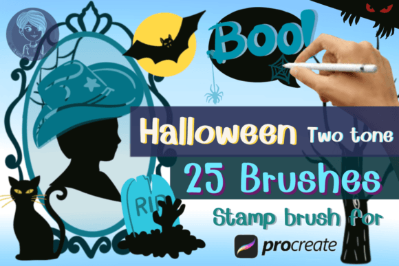Unlocking Creative Efficiency: A Guide to Halloween Two-Tone Brushes and Stamps in Procreate