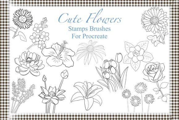 Unlocking Creativity: A Comprehensive Guide to Using Cute Flower Stamps Brushes in Digital Design