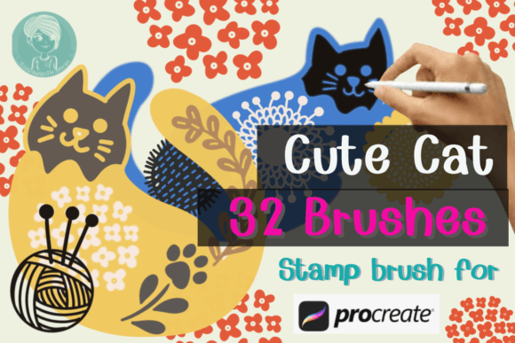 Why Cute Cat Stamp Brushes for Procreate Are a Game-Changer for Digital Artists